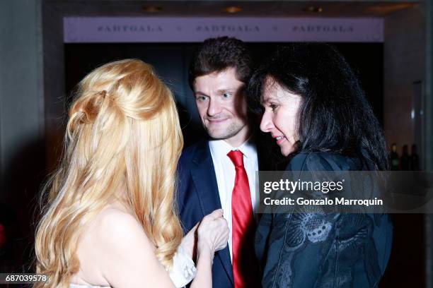 Elizabeth Segerstrom and guests during the Elizabeth Segerstrom Attends American Ballet Theatre Spring 2017 Gala at David H. Koch Theater at Lincoln...