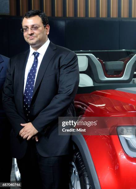 Cyrus Mistry of Tata group during the launch of the land rover at 11th Auto Expo in New Delhi.