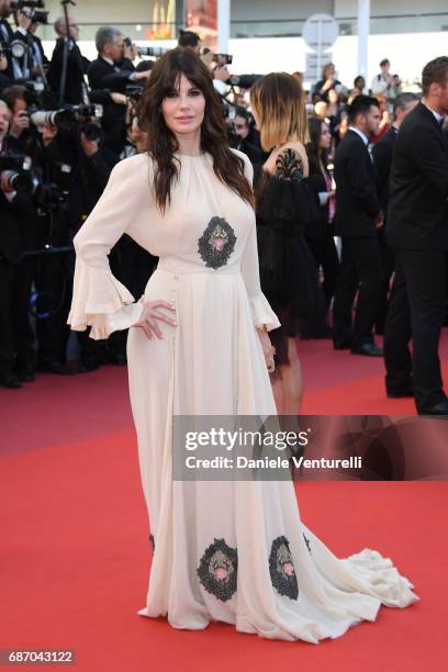 Lucila Sola attends the "The Killing Of A Sacred Deer" screening during the 70th annual Cannes Film Festival at Palais des Festivals on May 22, 2017...