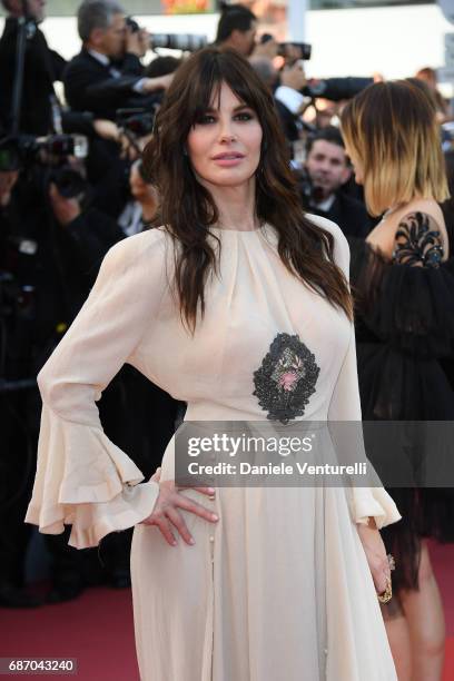 Lucila Sola attends the "The Killing Of A Sacred Deer" screening during the 70th annual Cannes Film Festival at Palais des Festivals on May 22, 2017...