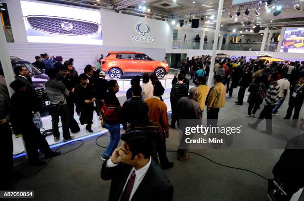 Image from 11th Auto Expo 2012 in New Delhi.