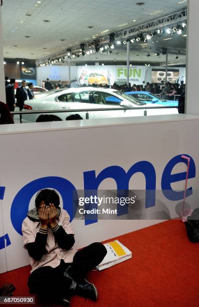 Image from 11th Auto Expo 2012 in New Delhi.