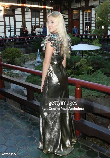 Personality / Fashion Model Ava Sambora attends the Wolk Morais Collection 5 Fashion Show at Yamashiro Hollywood on May 22, 2017 in Los Angeles,...