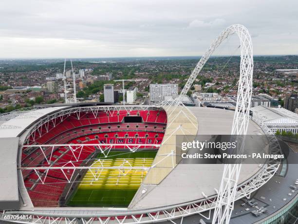 Wembley Stadium Aerial View Photos and Premium High Res Pictures
