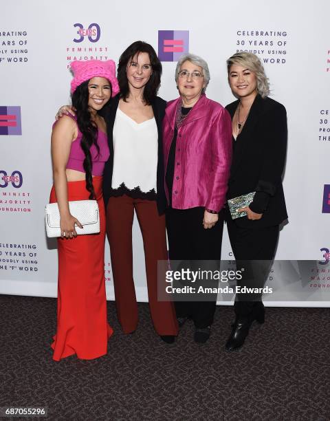 The Pussyhat Project founder Krista Suh, activist Mavis Leno, The Feminist Majority Co-Founder and President Eleanor Smeal and singer-songwriter...