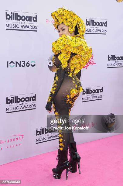 Dencia arrives at the 2017 Billboard Music Awards at T-Mobile Arena on May 21, 2017 in Las Vegas, Nevada.