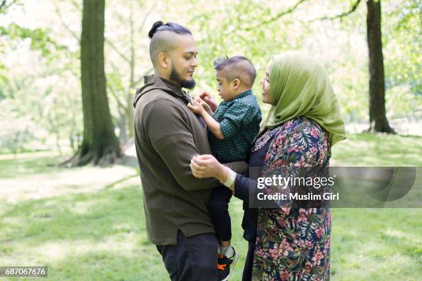 #muslimgirl's family outing - afro caribbean and american stock pictures, royalty-free photos & images