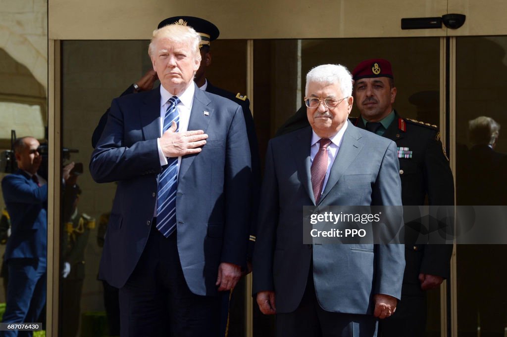US President Donald Trump Visits West Bank
