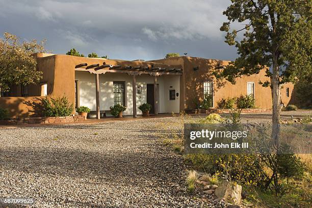 museum of spanish colonial art - spanish colonial houses stock pictures, royalty-free photos & images