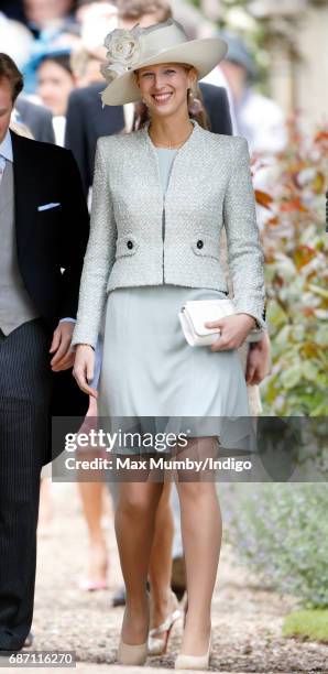 Lady Gabriella Windsor attends the wedding of Pippa Middleton and James Matthews at St Mark's Church on May 20, 2017 in Englefield Green, England.