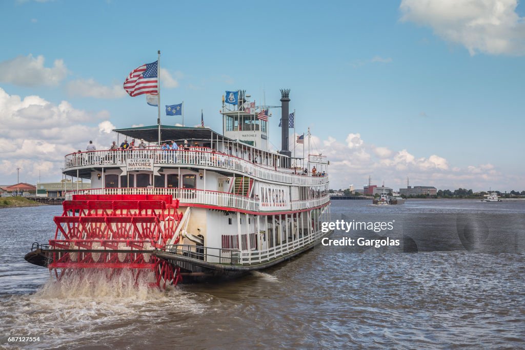 Steamer Natchez in New Orleans, louisiana, USA