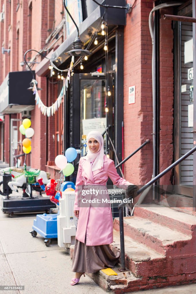 Stylish #MuslimGirl In Pink