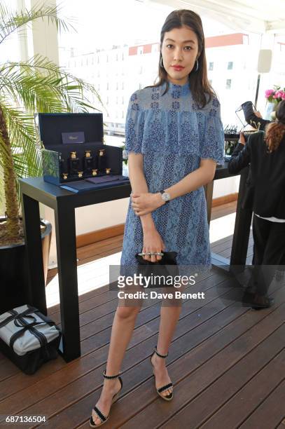 Kouka Webb attends a private lunch hosted by Colin & Livia Firth and Caroline Scheufele celebrating Chopard and the Journey to Sustainable Luxury at...