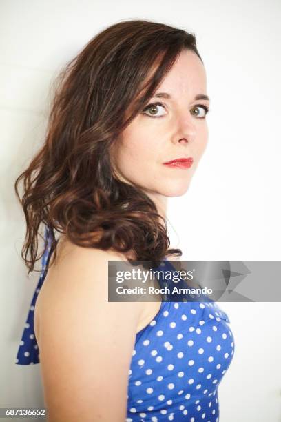 Actor Laure Calamy is photographed on May 21, 2017 in Cannes, France.