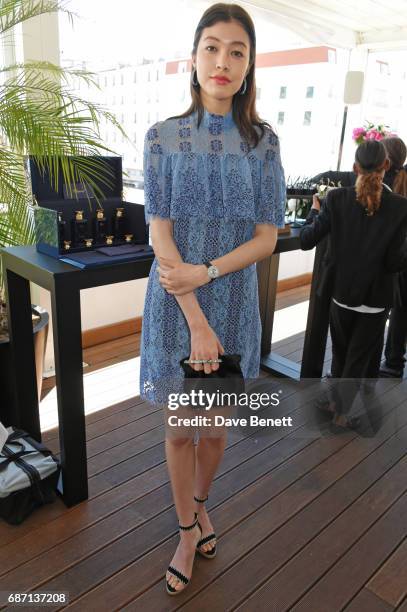 Kouka Webb attends a private lunch hosted by Colin & Livia Firth and Caroline Scheufele celebrating Chopard and the Journey to Sustainable Luxury at...