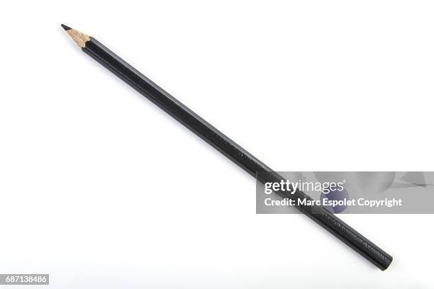 wooden color pencils - crayon photos et images de collection