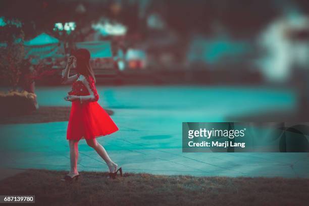 Girl at the fairgrounds. Santa Clara, California, USA.