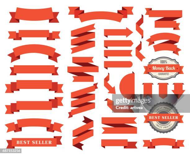 High Res Ribbon Set Of The Ribbons High-Res Vector Graphic - Getty Images