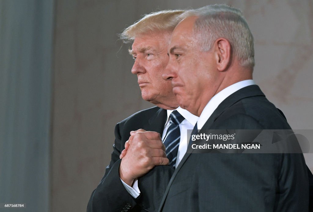 TOPSHOT-ISRAEL-US-DIPLOMACY-TRUMP