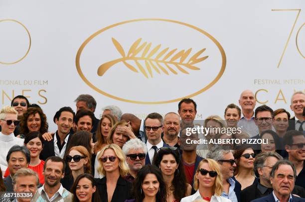 Asutrian actor Christoph Waltz, French-Argentinian actress Berenice Bejo, French actress Juliette Binoche, US actress Uma Thurman, US director Oliver...