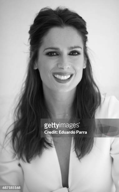Model and actress Mar Saura attends the 'Galenic' presentation at Pons Fundation on May 23, 2017 in Madrid, Spain.