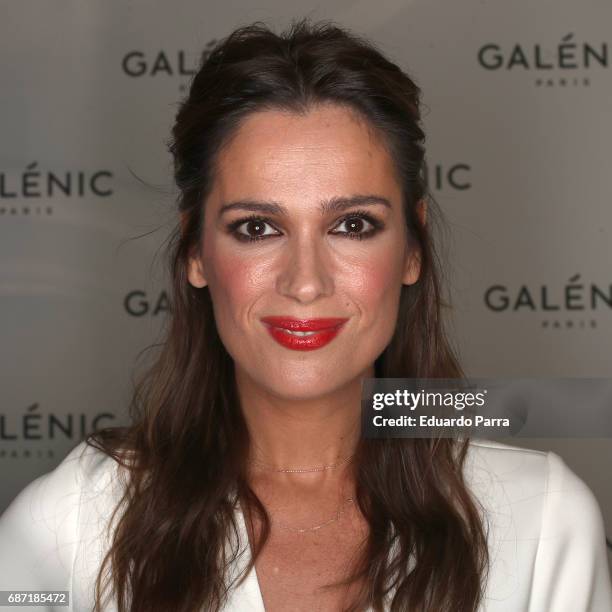 Model and actress Mar Saura attends the 'Galenic' presentation at Pons Fundation on May 23, 2017 in Madrid, Spain.