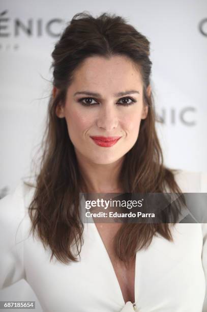 Model and actress Mar Saura attends the 'Galenic' presentation at Pons Fundation on May 23, 2017 in Madrid, Spain.