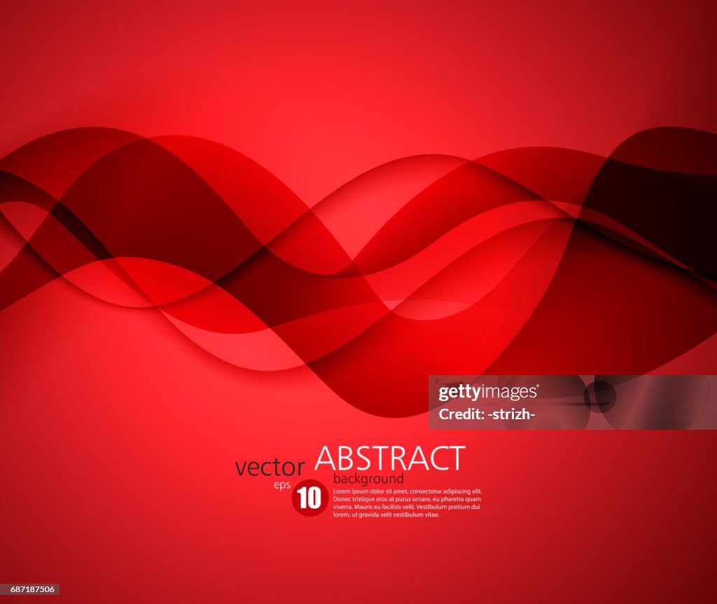 Line Vector Red Color Red Vector Lines
