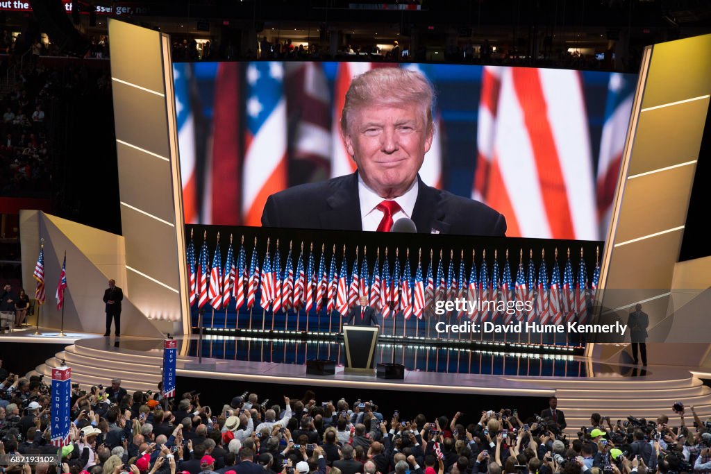 Donald Trump At DNC