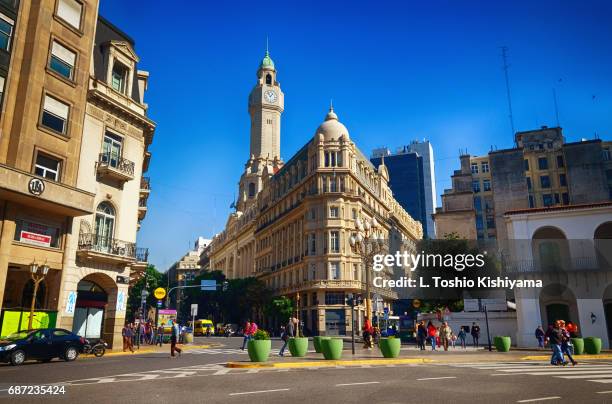 plaza de mayo in buenos aires, argentina - buenos aires stockfoto's en -beelden