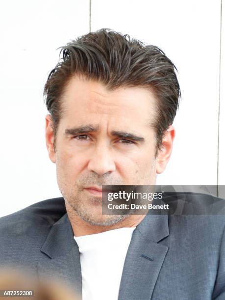 Colin Farrell attends a photocall for the "The Killing Of A Sacred Deer" during the 70th annual Cannes Film Festival at Nikki Beach on May 23, 2017...