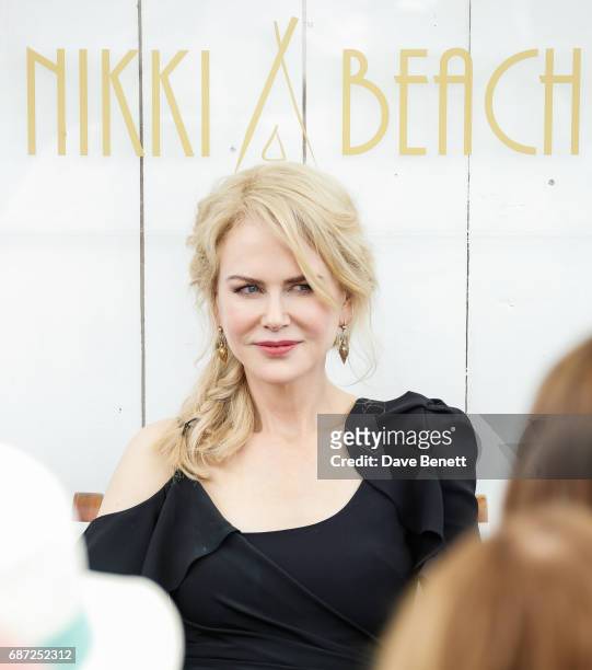 Nicole Kidman attends a photocall for the "The Killing Of A Sacred Deer" during the 70th annual Cannes Film Festival at Nikki Beach on May 23, 2017...