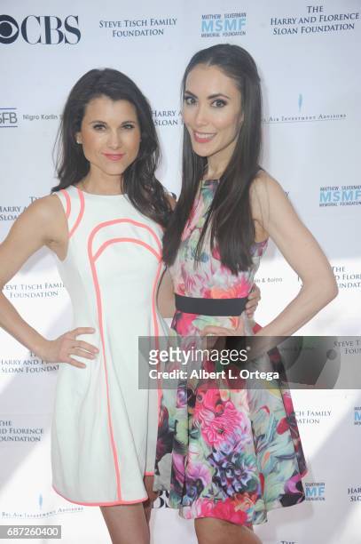 Actress Dana Workman and actress Mandy Amano at the 5th Annual Matthew Silverman Memorial Golf Classic held at El Caballero Country Club on May 22,...