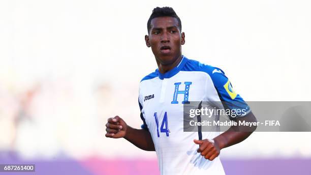 Sendel Cruz of Honduras looks on during the FIFA U-20 World Cup Korea Republic 2017 group E match between France and Honduras at Cheonan Baekseok...