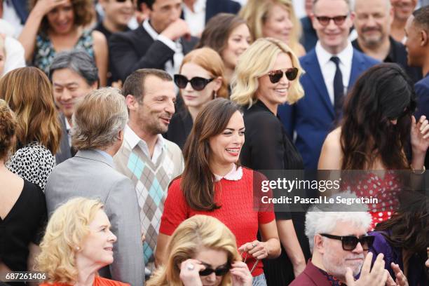 Berenice Bejo attends the 70th Anniversary Photocall during the 70th annual Cannes Film Festival at Palais des Festivals on May 23, 2017 in Cannes,...