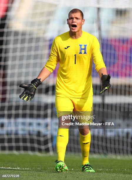 Javier Delgado of Honduras in action during the FIFA U-20 World Cup Korea Republic 2017 group E match between France and Honduras at Cheonan Baekseok...