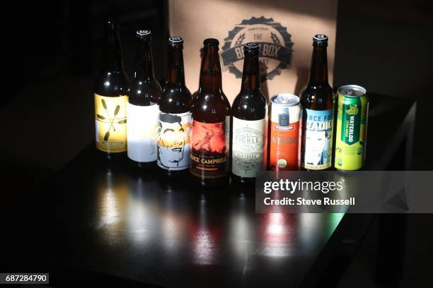 As the Shannon Rooney opens her box of beer at home that she recieved through a service called Brew Box. Craft breweries not able to get into the...