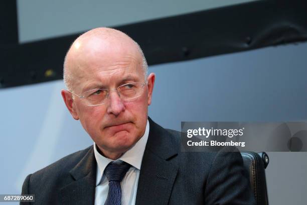 Philip Hampton, chairman of GlaxoSmithKline Plc, looks on during the German Institute for Economic Research in Berlin women's finance summit in...