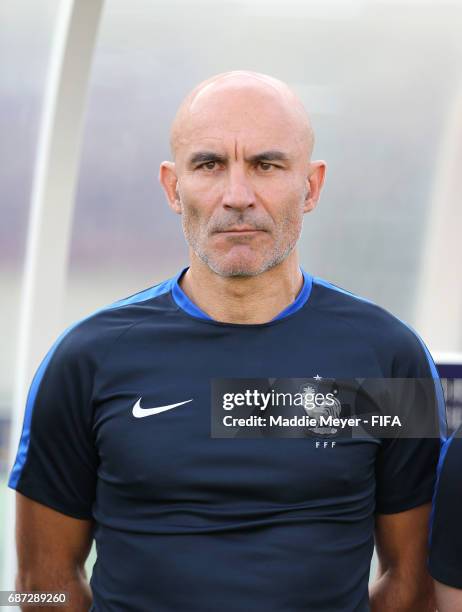 Head coach Ludovic Batelli of France before the FIFA U-20 World Cup Korea Republic 2017 group E match between France and Honduras at Cheonan Baekseok...