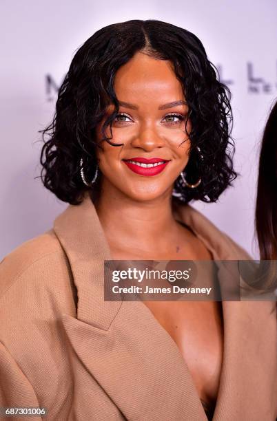 Rihanna attends the 69th Annual Parsons Benefit at Pier Sixty at Chelsea Piers on May 22, 2017 in New York City.