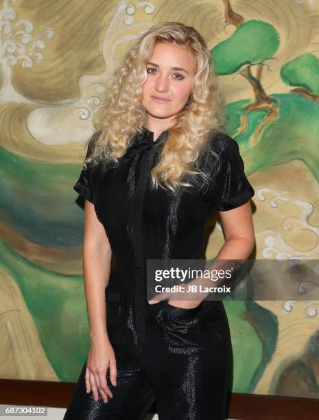 Michalka attends the Wolk Morais Collection 5 Fashion Show at Yamashiro on May 22, 2017 in Los Angeles, California.