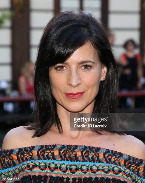 Perrey Reeves attends the Wolk Morais Collection 5 Fashion Show at Yamashiro on May 22, 2017 in Los Angeles, California.
