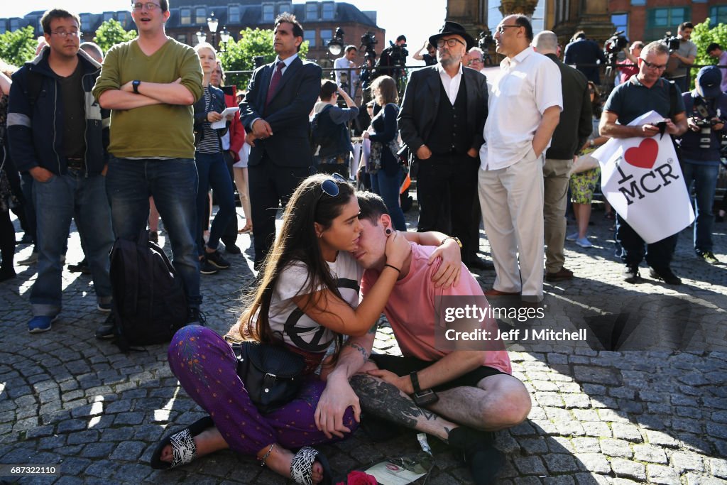 Manchester Comes Together to Remember Victims Of Terror Attack