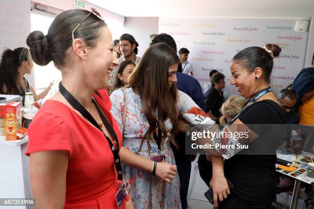 General atmosphere at The Manto 'In Conversation' at the 70th Cannes Film Festival on May 23, 2017 in Cannes, France.