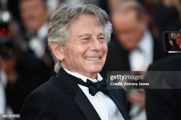 Roman Polanski attends the 70th Anniversary of the 70th annual Cannes Film Festival at Palais des Festivals on May 23, 2017 in Cannes, France.