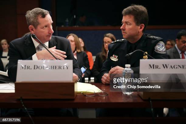 Acting Assistant Homeland Security Secretary for Border, Immigration and Trade Michael Dougherty and U.S. Customs and Border Protection Deputy...
