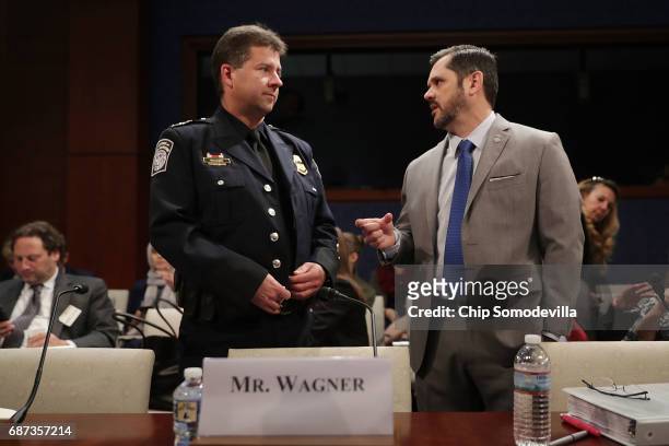 Customs and Border Protection Deputy Executive Assistant Commissioner John Wagner and Homeland Security Department Investigations Division Assistant...