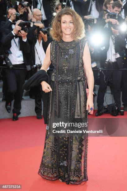 Ginevra Elkann attends the 70th Anniversary screening during the 70th annual Cannes Film Festival at Palais des Festivals on May 23, 2017 in Cannes,...