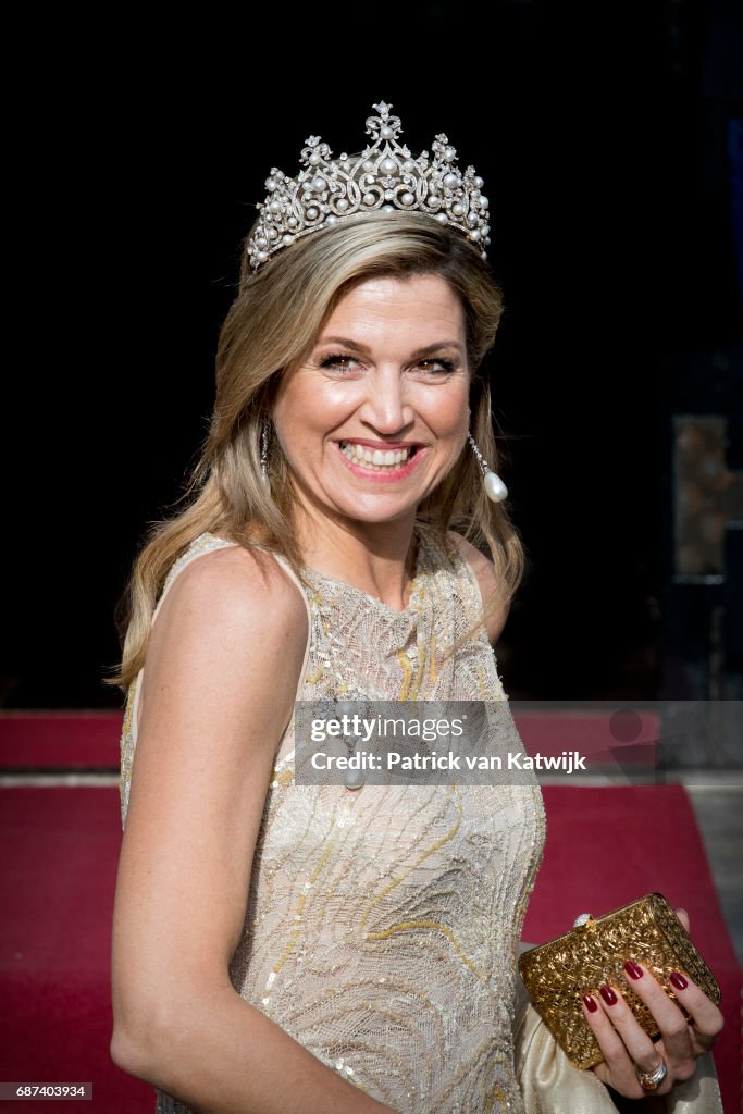 Royal Family Of The Netherlands Attends Gala Diplomatic Corps Gala Diplomatique At the Royal Palace In Amsterdam