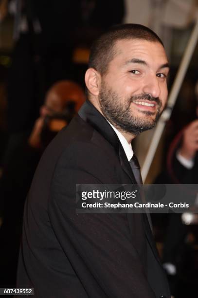 Ibrahim Maalouf attends the "Hikari " premiere during the 70th annual Cannes Film Festival at Palais des Festivals on May 23, 2017 in Cannes, France.
